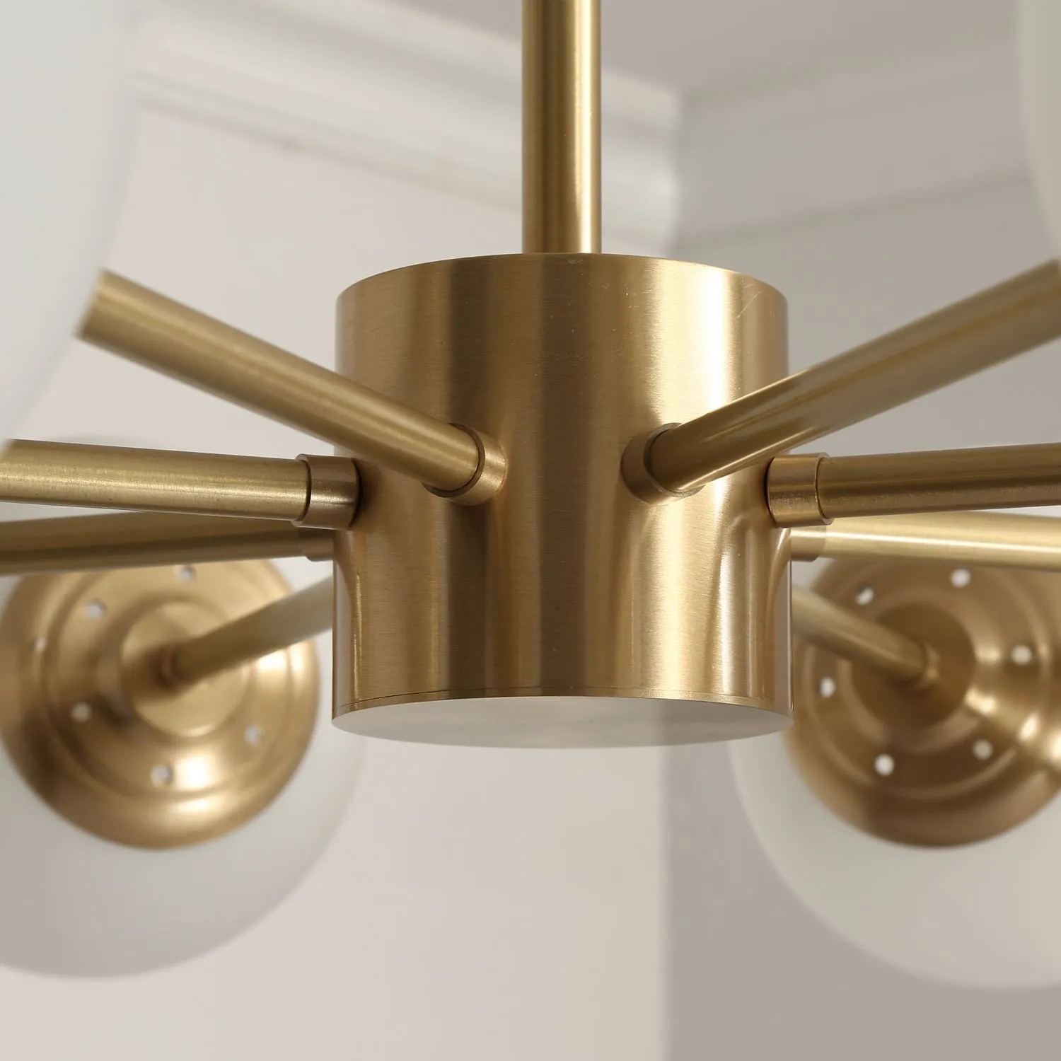 STROMA Brass Chandelier