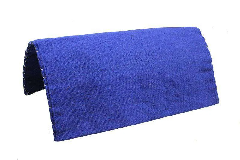 Tahoe Tack Heavy-Duty Double-Layered  Pure New Zealand Wool Saddle Blanket 32" x 32"