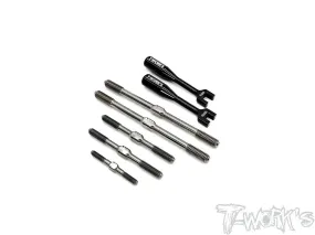 TB-223 64 Titanium Turnbuckle Set ( For Team Associated RC8T B3.2)