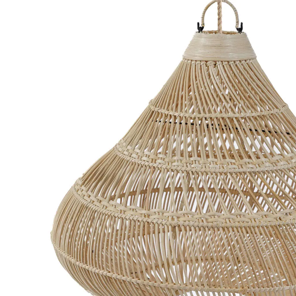 The Drop Pendant or Floor Lamp - Natural - L