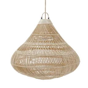 The Drop Pendant or Floor Lamp - Natural - L