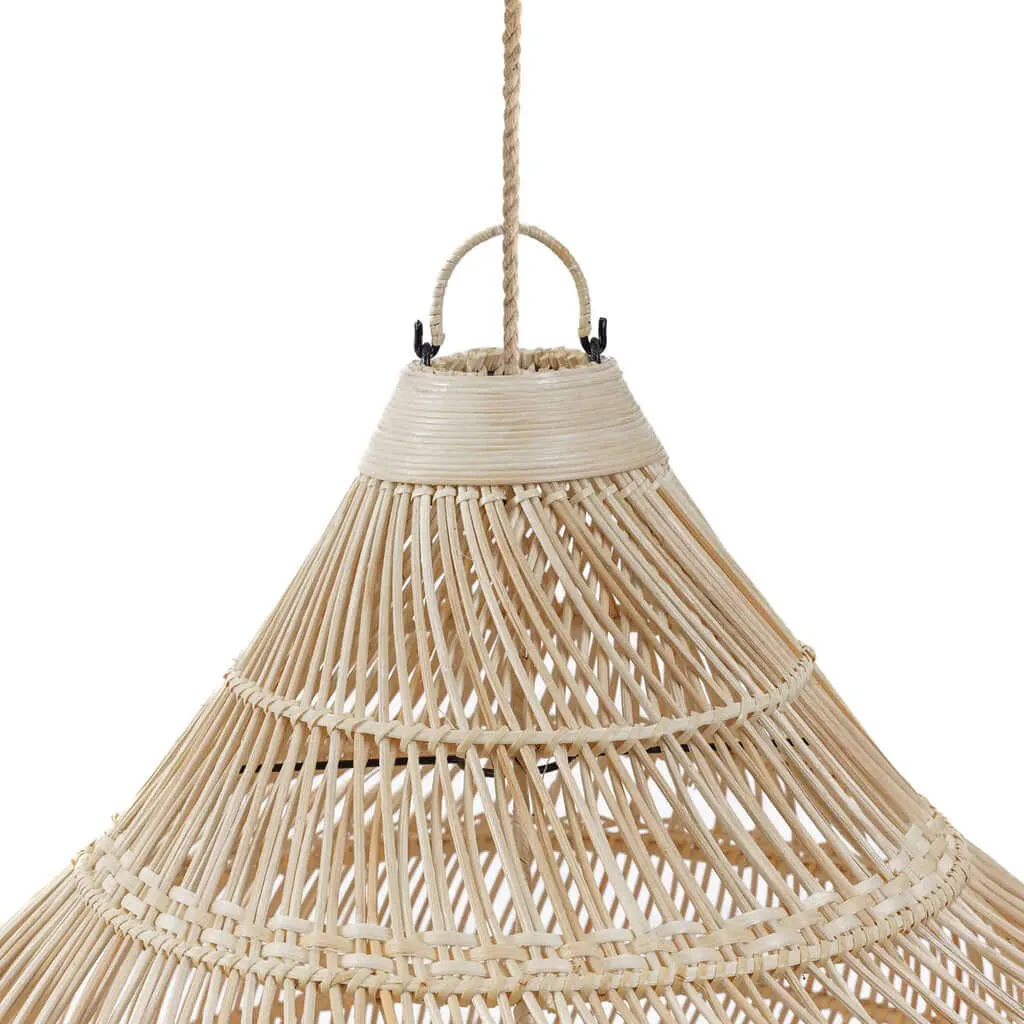 The Drop Pendant or Floor Lamp - Natural - M