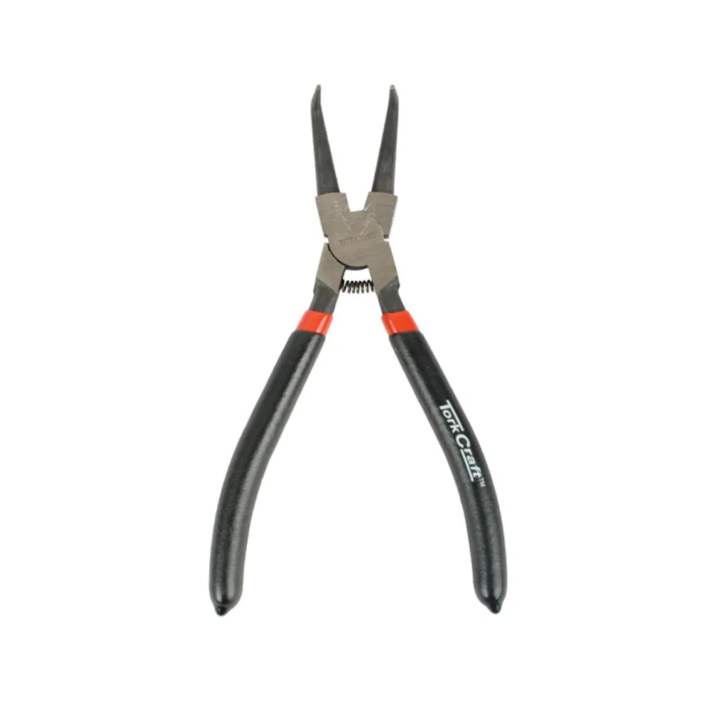 TORK CRAFT PLIER CIRCLIP BENT INTERNAL 170MM