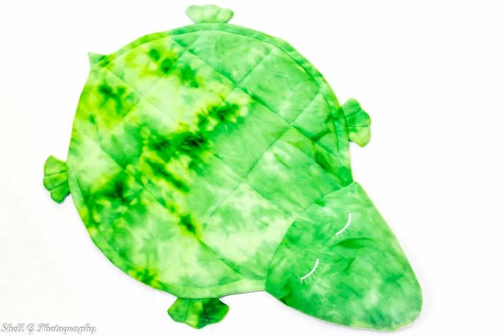 Turtle Shaped Weighted Blanket