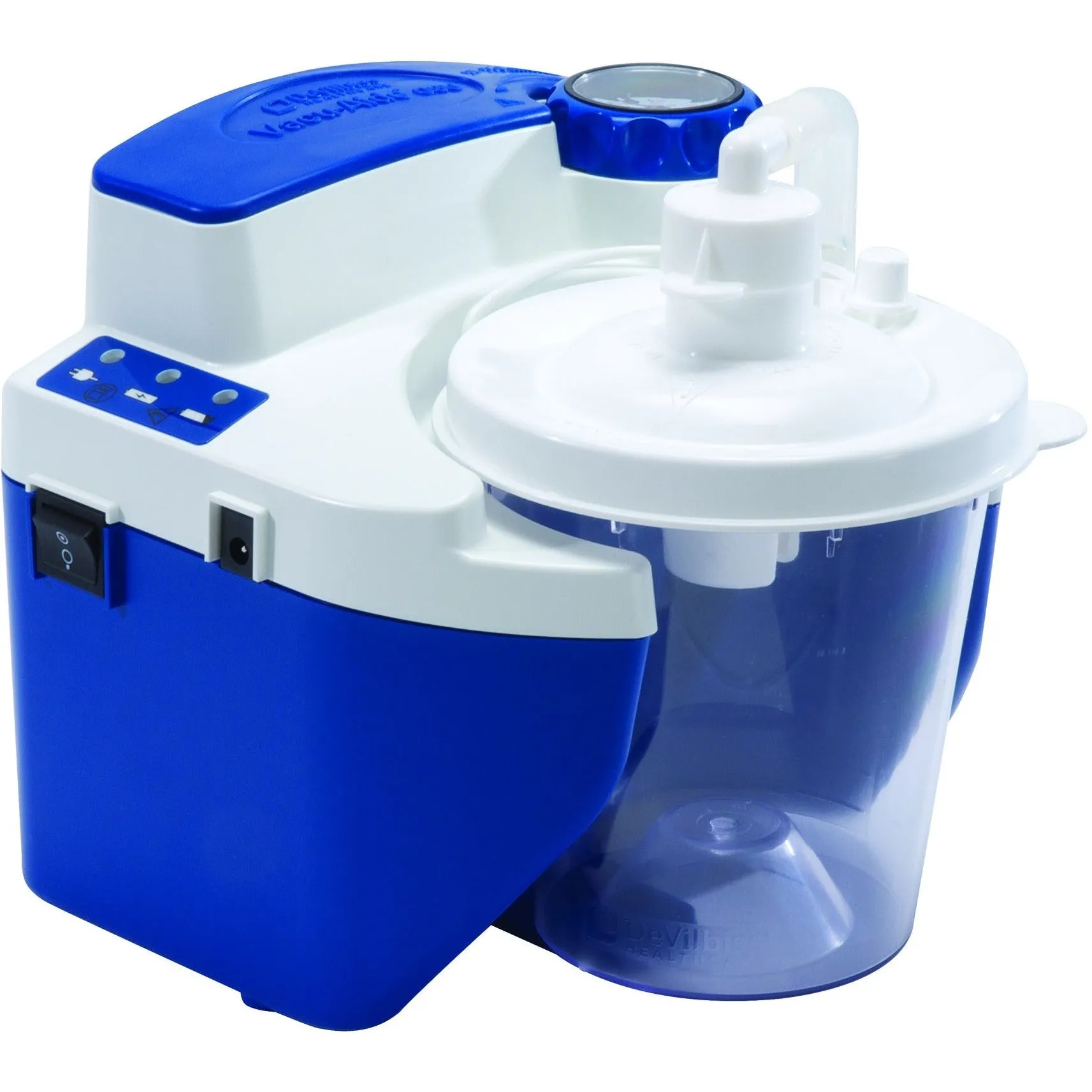 VacuAide - Portable Suction Unit - 800ml Disposable Canister - Mains Only