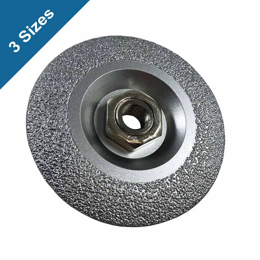 Vacuum Brazed Diamond Grinding Wheels (3 Sizes)