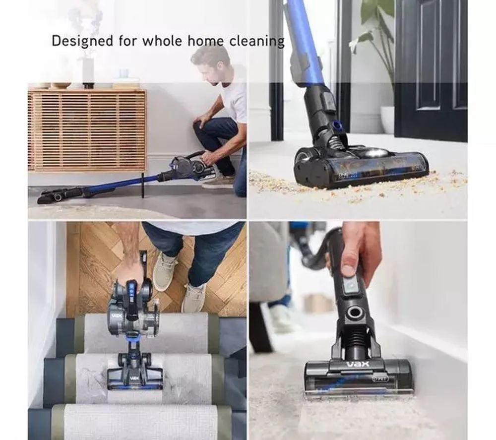 Vax CLSV-B4KC Cordless Vacuum - 45 Minutes Run Time - Blue