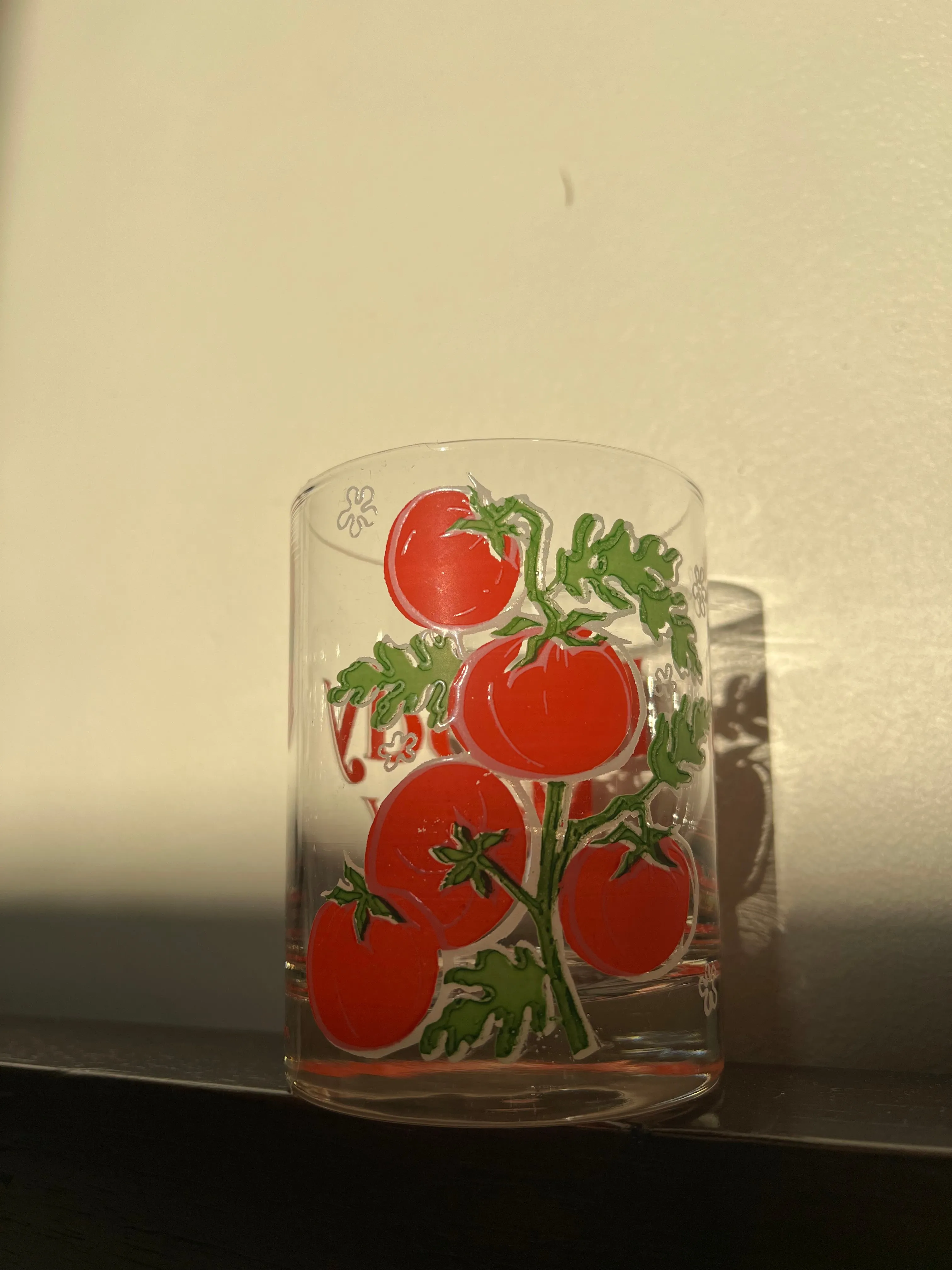 Vintage Bloody Mary Glass