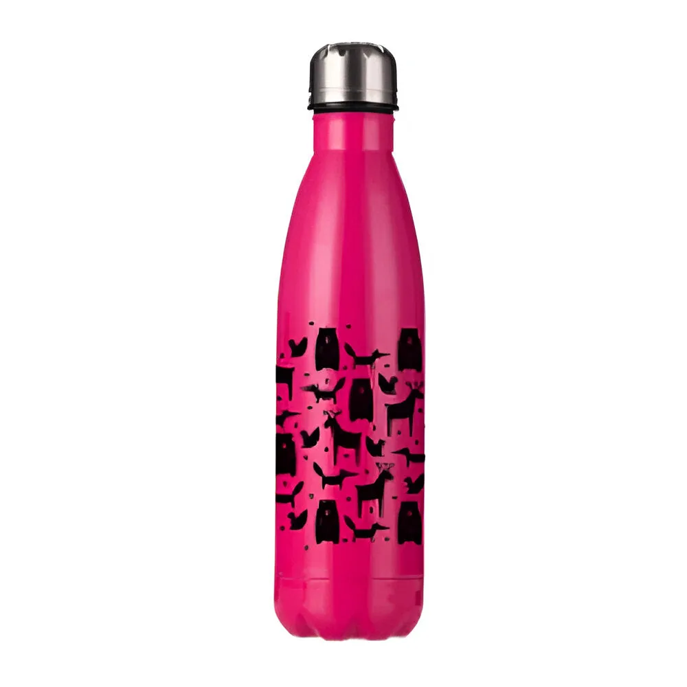 Water Bottles - COLOURED - Bowling - 500ml - ROSE RED