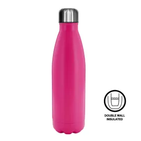 Water Bottles - COLOURED - Bowling - 500ml - ROSE RED