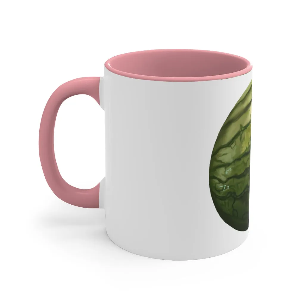 Watermelon Accent Coffee Mug, 11oz