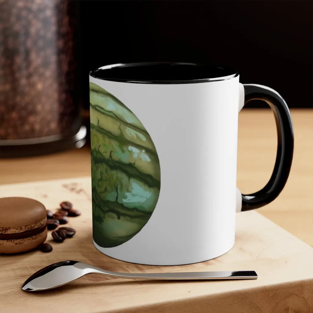 Watermelon Accent Coffee Mug, 11oz