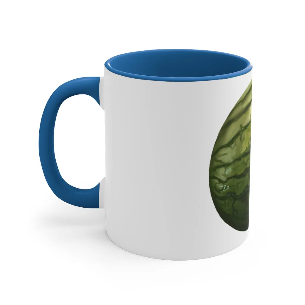 Watermelon Accent Coffee Mug, 11oz