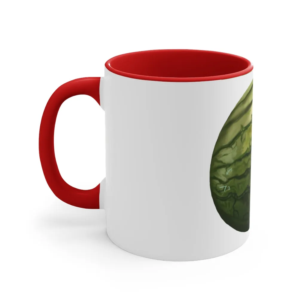 Watermelon Accent Coffee Mug, 11oz