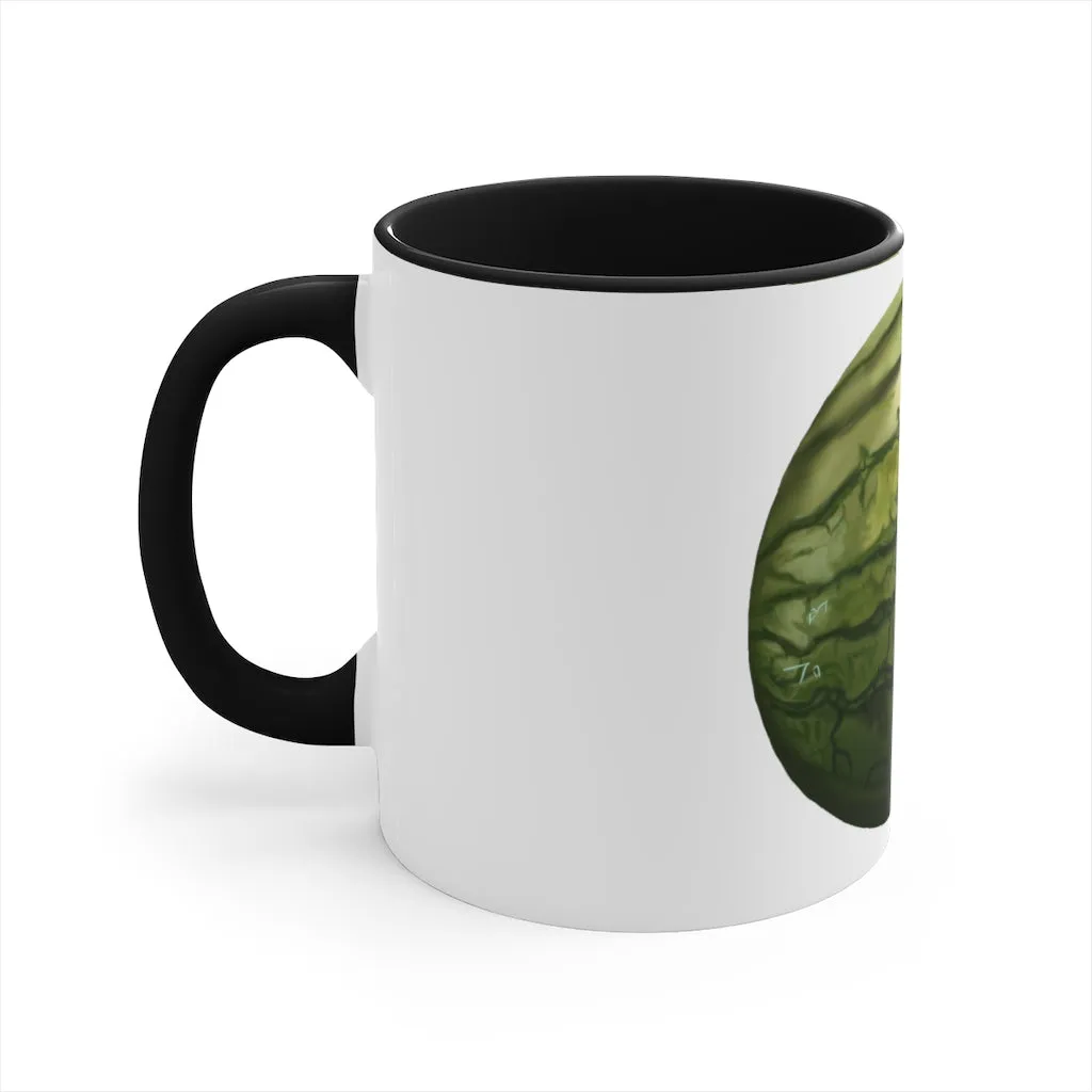 Watermelon Accent Coffee Mug, 11oz