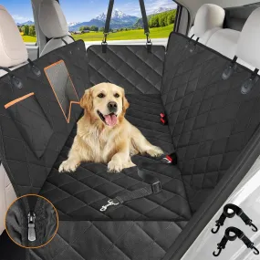 Waterproof Dog Car Seat Cover for Back Seat