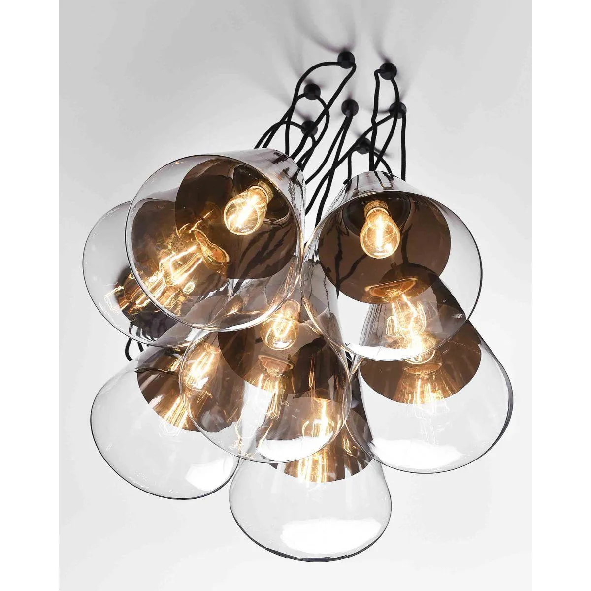 Waveform 10 In. Pendant Light Brass Finish