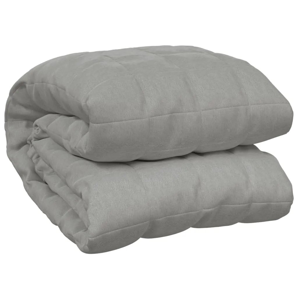 Weighted Blanket Grey 200x225 cm 13 kg Fabric