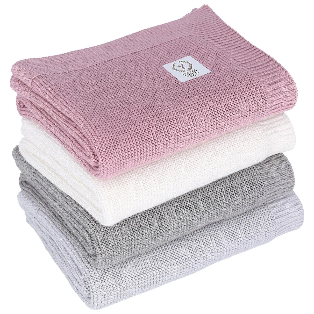 Yosoy Cotton Blanket (Light Grey)